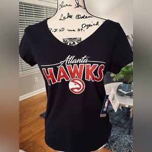 Atlanta Hawks Women’s Official Short Sleeve T-shirt NWT